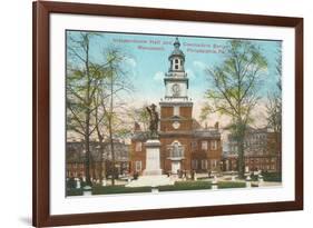 Independence Hall, Philadelphia, Pennsylvania-null-Framed Art Print