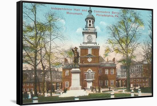 Independence Hall, Philadelphia, Pennsylvania-null-Framed Stretched Canvas