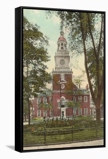 Independence Hall, Philadelphia, Pennsylvania-null-Framed Stretched Canvas