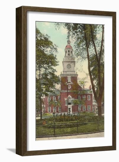 Independence Hall, Philadelphia, Pennsylvania-null-Framed Art Print