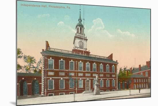 Independence Hall, Philadelphia, Pennsylvania-null-Mounted Art Print