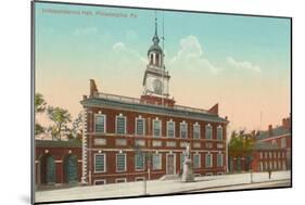 Independence Hall, Philadelphia, Pennsylvania-null-Mounted Art Print