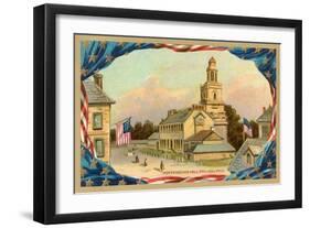 Independence Hall, Philadelphia-null-Framed Art Print