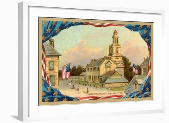 Independence Hall, Philadelphia-null-Framed Art Print