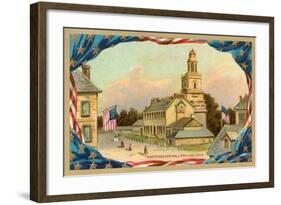 Independence Hall, Philadelphia-null-Framed Art Print