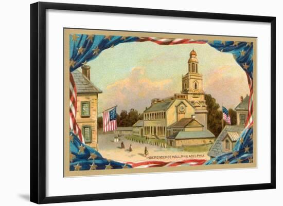 Independence Hall, Philadelphia-null-Framed Art Print