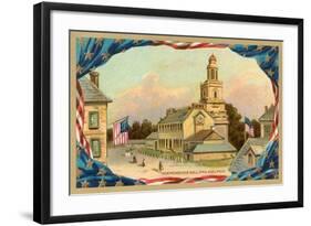 Independence Hall, Philadelphia-null-Framed Art Print