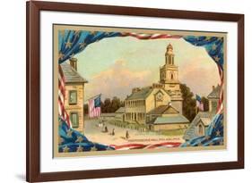Independence Hall, Philadelphia-null-Framed Art Print