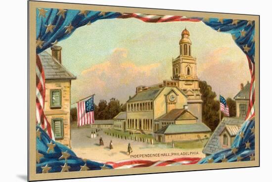 Independence Hall, Philadelphia-null-Mounted Art Print