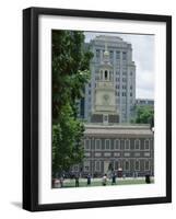 Independence Hall, Site of the Signing of the Declaration of Independence, Philadelphia, USA-Robert Francis-Framed Photographic Print