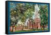 Independence Hall-Noel Miles-Framed Stretched Canvas