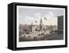 Independence Hall-null-Framed Stretched Canvas