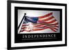 Independence: Inspirational Quote and Motivational Poster-null-Framed Photographic Print