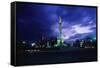 Independence Monument in Mexico City-Randy Faris-Framed Stretched Canvas