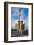 Independence Monument on the Maidan Nezalezhnosti in the Center of Kiev (Kyiv), Ukraine, Europe-Michael Runkel-Framed Photographic Print