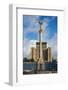 Independence Monument on the Maidan Nezalezhnosti in the Center of Kiev (Kyiv), Ukraine, Europe-Michael Runkel-Framed Photographic Print