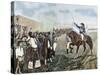 Independence of Argentina. Manuel Belgrano (1770-1820)-Prisma Archivo-Stretched Canvas