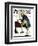 "Independence" or "Ben Franklin" Saturday Evening Post Cover, May 29,1926-Norman Rockwell-Framed Giclee Print