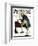 "Independence" or "Ben Franklin" Saturday Evening Post Cover, May 29,1926-Norman Rockwell-Framed Giclee Print