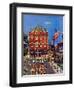 "Independence Parade," July 7, 1945-John Falter-Framed Giclee Print