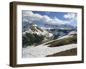 Independence Pass in the Sawatch Mountains, Part of the Rockies, in Aspen, Colorado, USA-Westwater Nedra-Framed Photographic Print