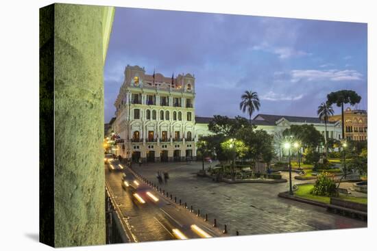 Independence Square at Sunset-Gabrielle and Michael Therin-Weise-Stretched Canvas