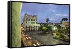 Independence Square at Sunset-Gabrielle and Michael Therin-Weise-Framed Stretched Canvas