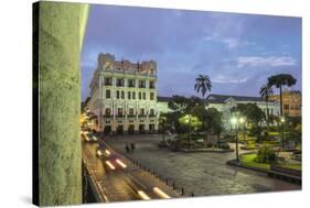 Independence Square at Sunset-Gabrielle and Michael Therin-Weise-Stretched Canvas