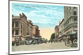 Independence Square, Charlotte, North Carolina-null-Mounted Art Print