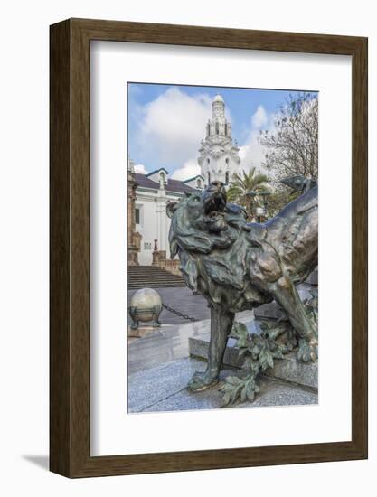 Independence Square, Memorial to the Heroes of the Independence, Quito-Gabrielle and Michael Therin-Weise-Framed Photographic Print