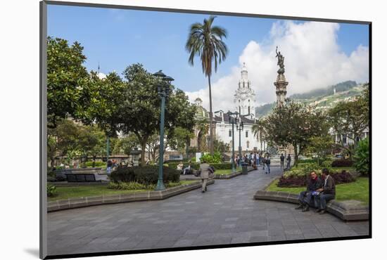 Independence Square, Metropolitan Cathedral, Memorial to the Heroes of the Independence-Gabrielle and Michael Therin-Weise-Mounted Photographic Print