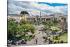 Independence Square, the principal and central public square of Quito, Ecuador, South America-Alexandre Rotenberg-Stretched Canvas