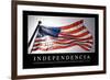 Independencia. Cita Inspiradora Y Póster Motivacional-null-Framed Photographic Print