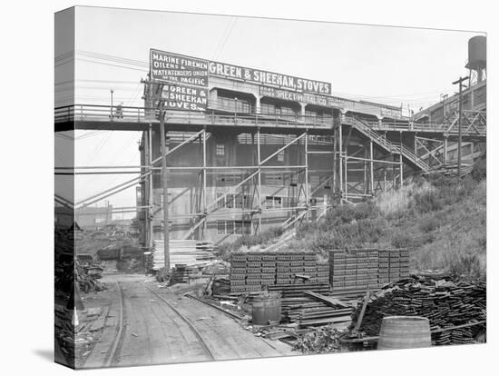 Independent Sheet Metal Co., Seattle, 1917-Ashael Curtis-Stretched Canvas