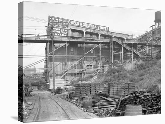 Independent Sheet Metal Co., Seattle, 1917-Ashael Curtis-Stretched Canvas