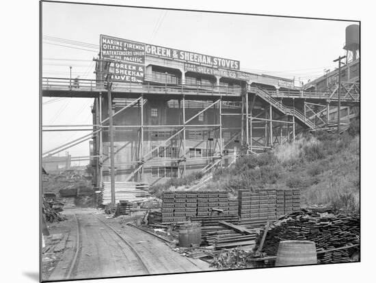 Independent Sheet Metal Co., Seattle, 1917-Ashael Curtis-Mounted Giclee Print