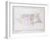 Index Chart of the Cutch Topographical Survey by the Trigonometrical Branch-null-Framed Giclee Print