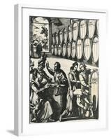 Index of All Wines Located in Rome-null-Framed Giclee Print