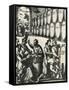 Index of All Wines Located in Rome-null-Framed Stretched Canvas