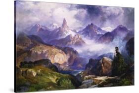 Index Peak, Yellowstone National Park, 1914-Thomas Moran-Stretched Canvas