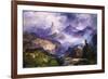 Index Peak, Yellowstone National Park-Thomas Moran-Framed Giclee Print