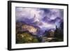 Index Peak, Yellowstone National Park-Thomas Moran-Framed Giclee Print