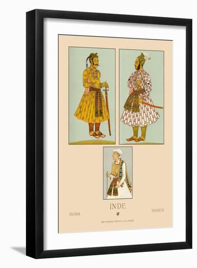 Indi Mogul Emperors-Racinet-Framed Art Print