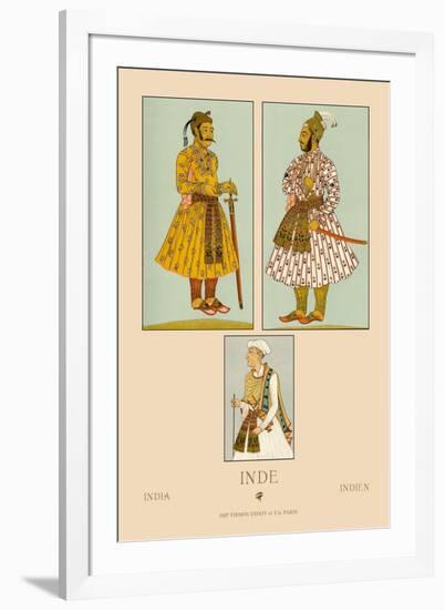 Indi Mogul Emperors-Racinet-Framed Art Print