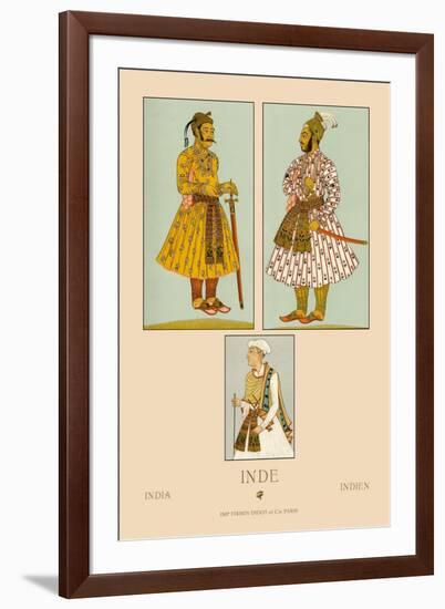 Indi Mogul Emperors-Racinet-Framed Art Print