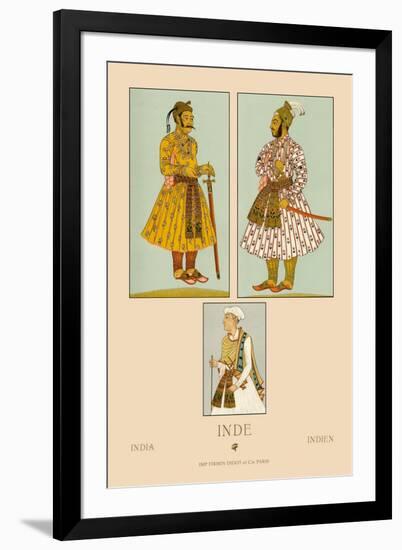 Indi Mogul Emperors-Racinet-Framed Art Print