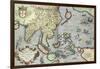 India, 1592-Abraham Ortelius-Framed Giclee Print