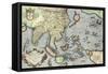 India, 1592-Abraham Ortelius-Framed Stretched Canvas