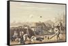 India, 19th Century, Colonial Wars, Battle-null-Framed Stretched Canvas