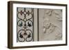 India, Agra, Taj Mahal. Detail of Marble Inlay with Carved Flowers-Cindy Miller Hopkins-Framed Photographic Print